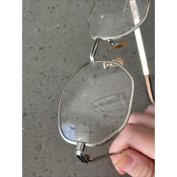 Vintage Universal Eyeglass Frames ONLY 1/30 10K RGP Silver 145 Full rim - Picture 12 of 13